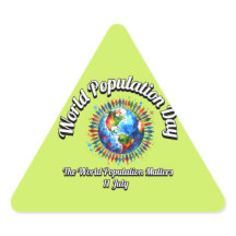 Weltbevölkerungstag. Weltbevölkerung ist wichtig.