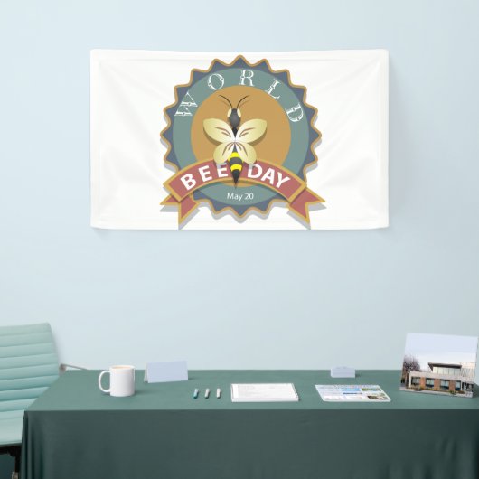 Weltbientag 20. Mai Banner (Messeveranstaltung)