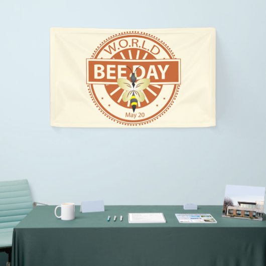 Weltbientag Banner (Messeveranstaltung)