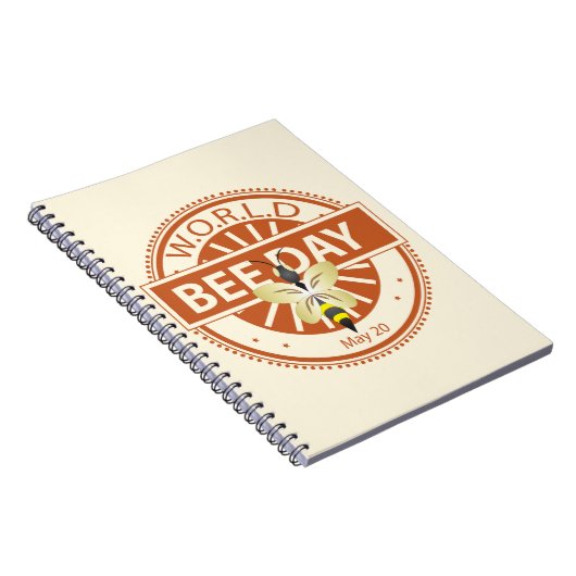 Weltbientag Notizblock (Rechte Seite)