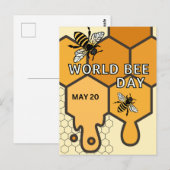 Weltbientag Postkarte (Vorne/Hinten)
