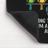 Weltbild aus dem Bewusstsein der Angle Autismus Mousepad (Ecke)
