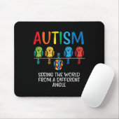 Weltbild aus dem Bewusstsein der Angle Autismus Mousepad (Mit Mouse)