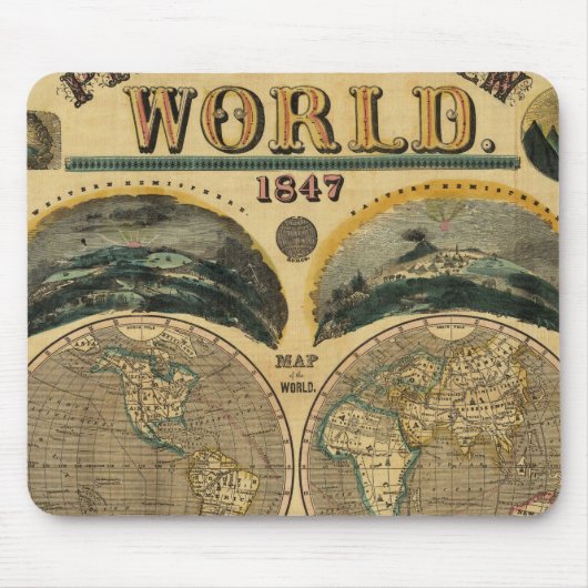 Weltbild Mousepad (Vorne)