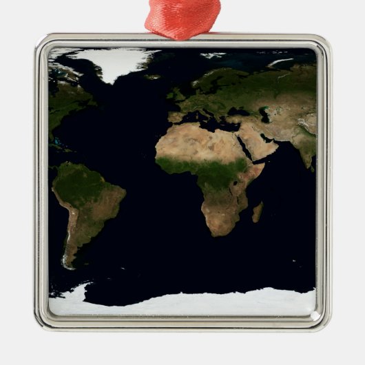 Weltbild Ornament Aus Metall (Vorne)