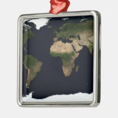 Weltbild Ornament Aus Metall (Links)