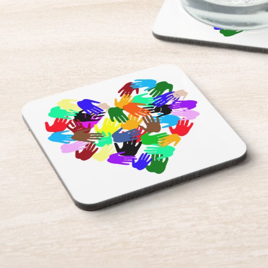 Weltbruderschaft Getränkeuntersetzer (Linke Seite)