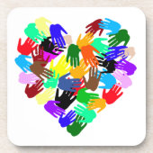 Weltbruderschaft Getränkeuntersetzer (Vorderseite)