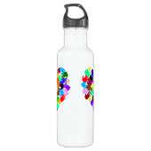 Weltbruderschaft Trinkflasche (Rückseite)