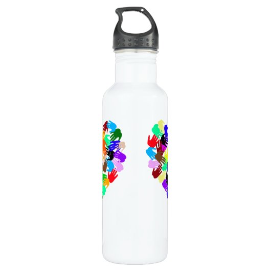 Weltbruderschaft Trinkflasche (Rückseite)