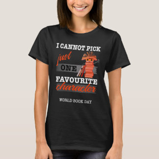 Weltbuchtag, Niedlicher Buchtitel T-Shirt