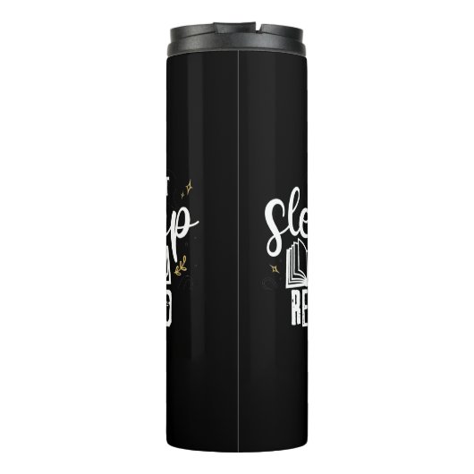 Weltbuchtherapie Thermosbecher (Rückseite)