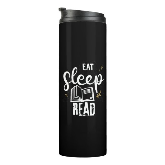 Weltbuchtherapie Thermosbecher (Nach rechts gedreht)