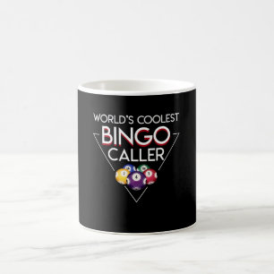 Weltcoolster Bingo-Anrufer-Bingo-Anrufer Kaffeetasse