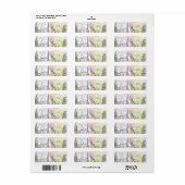 Weltdenkmäler benutzerdefiniertes Label (Vorne)