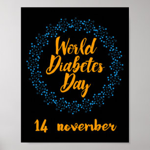 Weltdiabetestag Poster