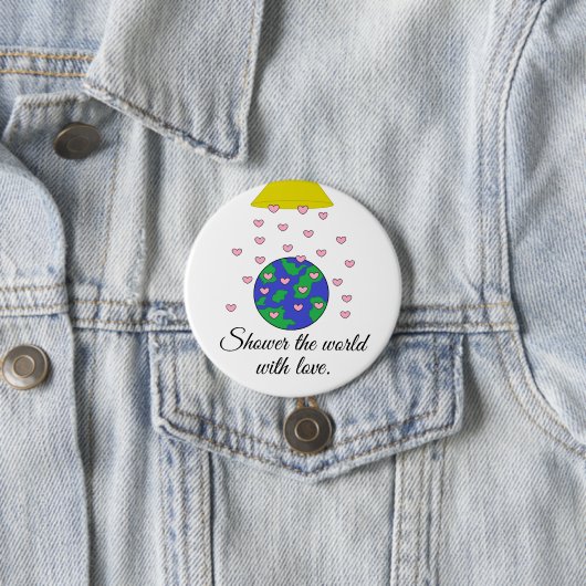 Weltdusche Button (Beispiel)