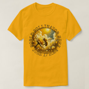 Weltebene Woche der Bestäuber T-Shirt