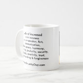 "Weltempathie-Tages" Tasse (linkshändig) (Vorderseite Links)