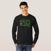 Welten 0 Coder Programmierer Programmierung T-Shirt (Vorne ganz)