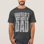 Welten am besten Vater T-Shirt (Vorderseite)