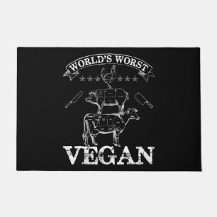 Welten am schlimmsten Vegane GRILLEN Fleisch, Hüh Fußmatte