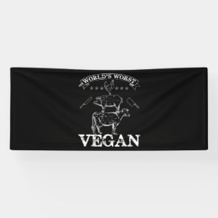 Welten am schlimmsten Vegane GRILLEN Fleisch, Hühn Banner