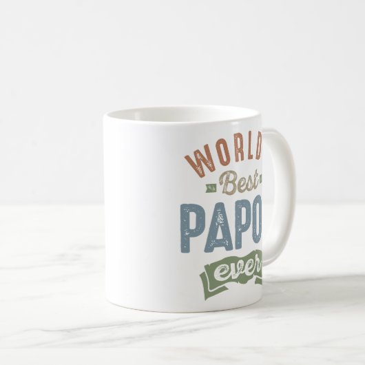 Welten Best Papou Kaffeetasse (VorderseiteRechts)
