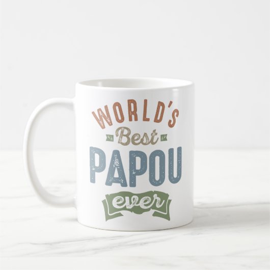Welten Best Papou Kaffeetasse (Links)