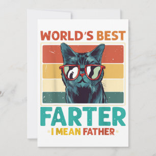 Welten Beste Farter I Gemein Vater zum Shirt Beste Einladung