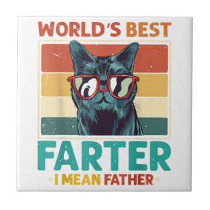 Welten Beste Farter I Gemein Vater zum Shirt Beste Fliese