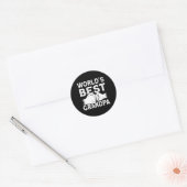 Welten Beste Großmutter Neue Großmutter Runder Aufkleber (Umschlag)