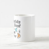 Welten Beste Großmutter Retro Kaffeetasse (Mittel)
