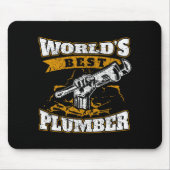 Welten Beste Klempner-Plumbing Funny Quotes Mousepad (Vorne)