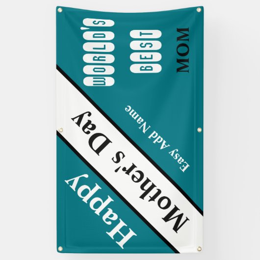 Welten beste Mama Banner (Vertikal)