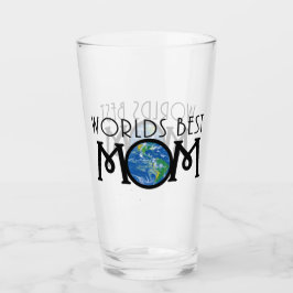 Welten beste Mama Glas