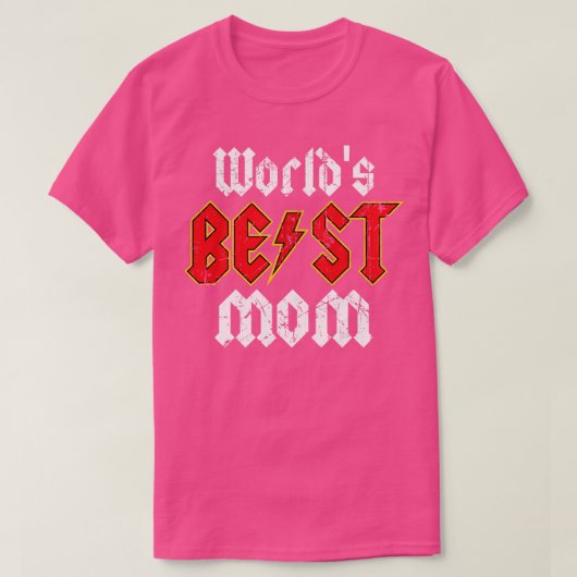 Welten beste Mama T-Shirt (Design vorne)