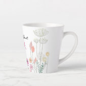 Welten beste Mama | Wildblume Garden Milchtasse (Rechts)