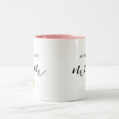 Welten beste Mama Zweifarbige Tasse (Mittel)