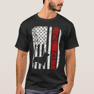 Welten Beste Pembroke Welsh Corgi Vater American F T-Shirt