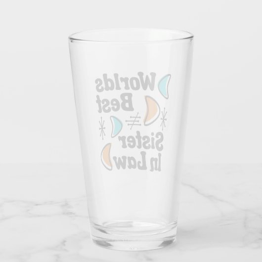 Welten Beste Schwiegermutter Glas (Rückseite)