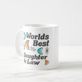 Welten Beste Schwiegertochter Kaffeetasse (Vorderseite Links)