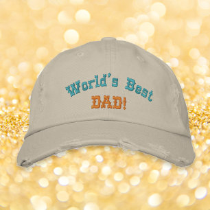 Welten Besten Vater Vathers Tag Geburtstagsgeschen Bestickte Baseballkappe