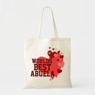 Welten bester Abuela personalisiert Tragetasche