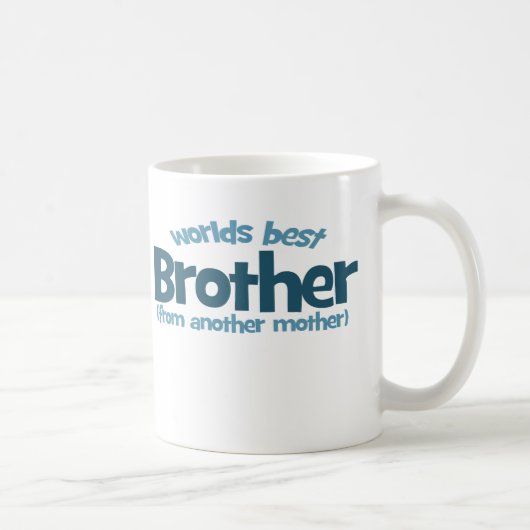 Welten Bester Bruder Kaffeetasse (Rechts)