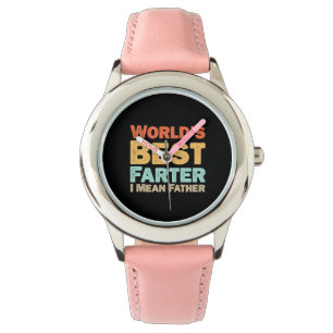 Welten Bester Farter I Gemeiner Vater Armbanduhr