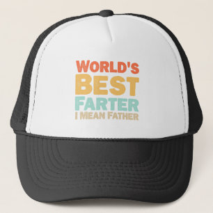 Welten Bester Farter I Gemeiner Vater Truckerkappe