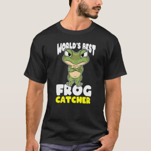 Welten bester Froschfänger Junge und Mädchen 10 T-Shirt