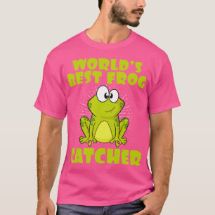 Welten Bester Froschfischer I Funny Gift Idee für  T-Shirt