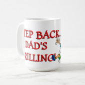 Welten Bester Grill-Vater Kaffeetasse (Vorderseite Links)